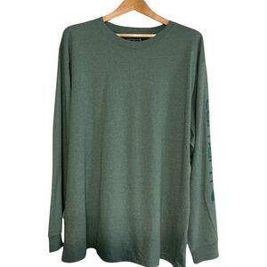 Carhartt Men's Forest Green Long Sleeve Tee